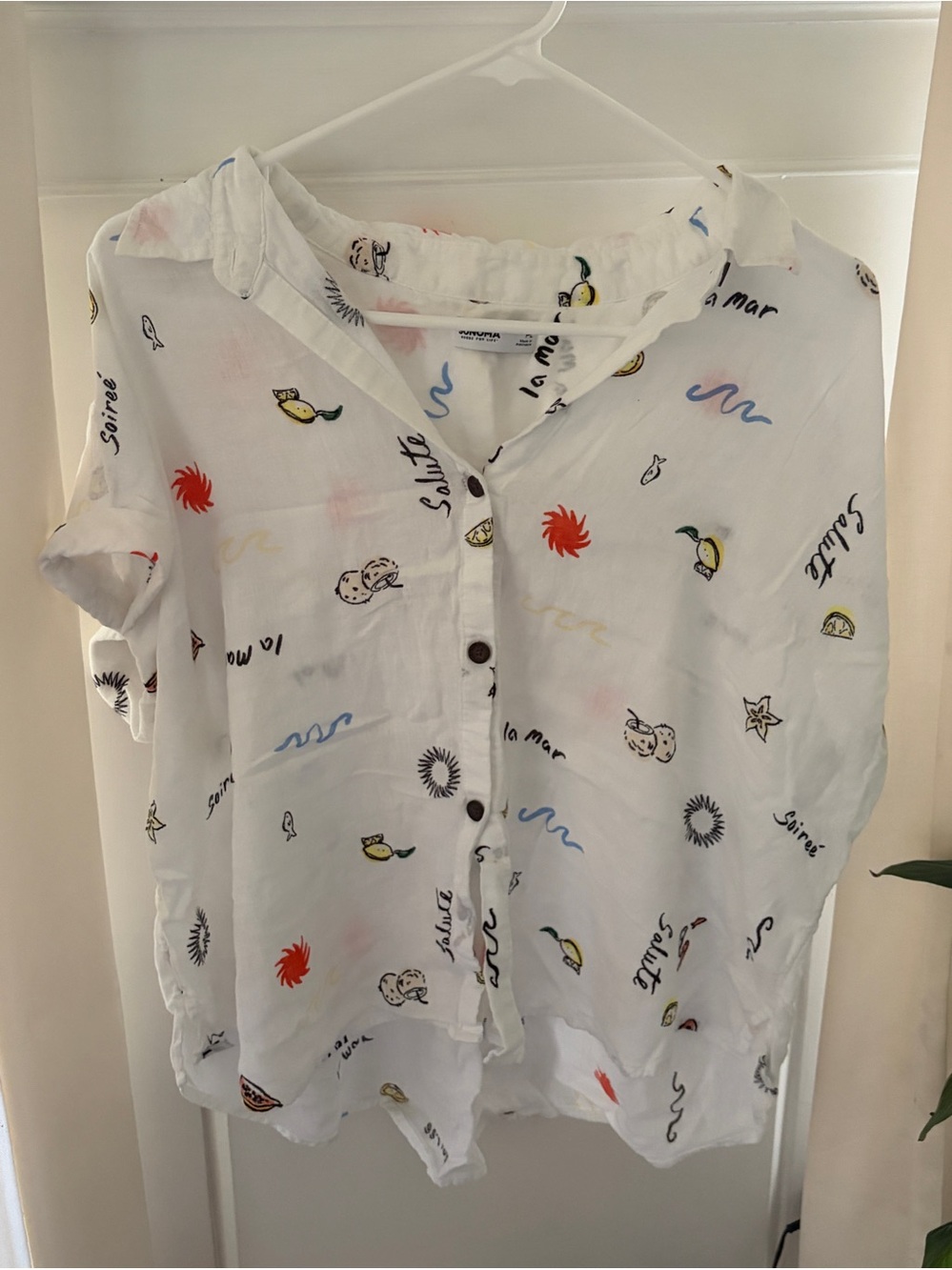 Sonoma Button Down Blouse Size LP
